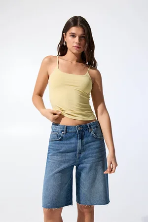 Pull&Bear Top Con Spalline Sottili In Poliammide