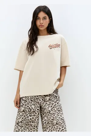 Pull&Bear Maglietta Stwd Con Stampa Grafica Biscotto
