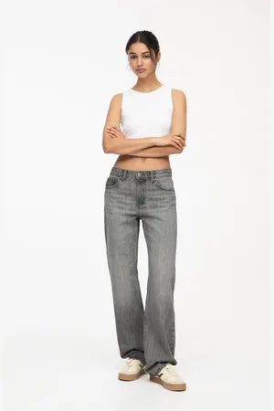 Pull&Bear Jeans Dritti Vita Media