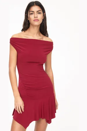 Pull&Bear Vestito Corto Spalle Scoperte