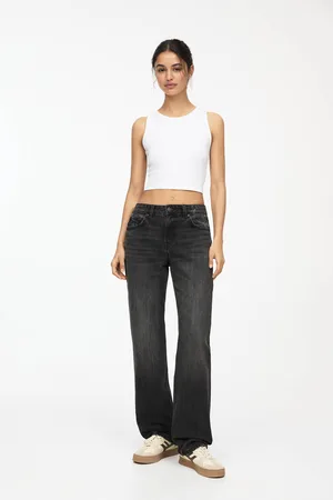 Pull&Bear Jeans Dritti Vita Media