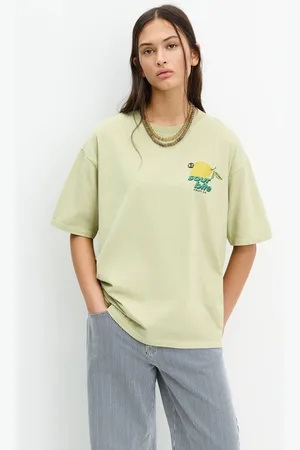 Pull&Bear Maglietta Con Stampa Grafica Di Limone