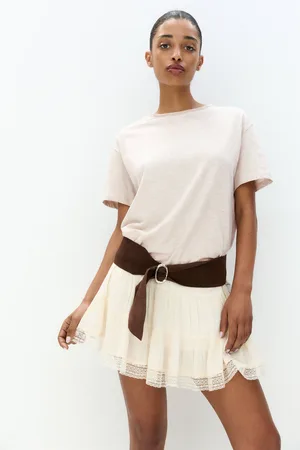 Pull&Bear Maglietta Con Finiture Non Rifinite