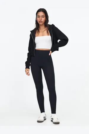 Pull&Bear Leggings Seamless Canneté