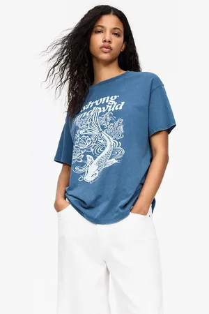 Pull&Bear Maglietta Con Stampa Grafica Serpenti