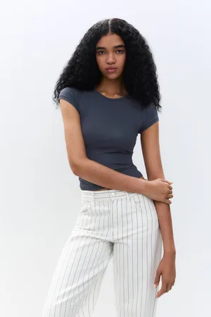 Pull&Bear Maglietta Aderente In Poliammide