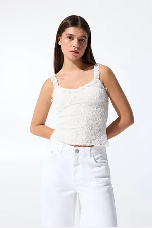 Pull&Bear Top In Pizzo Spalline