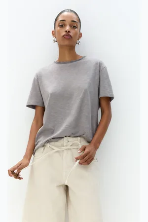 Pull&Bear Maglietta Con Finiture Non Rifinite