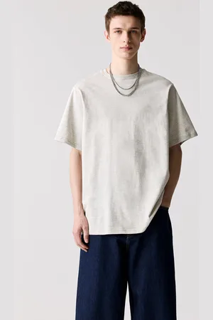 Pull&Bear Maglietta Basic Maniche Corte Cotone