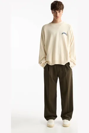 Pull&Bear Pantaloni Tailored Fit Wide Leg