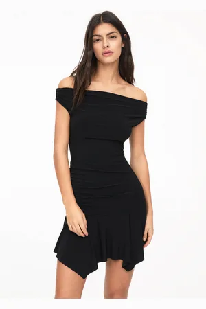 Pull&Bear Vestito Corto Spalle Scoperte