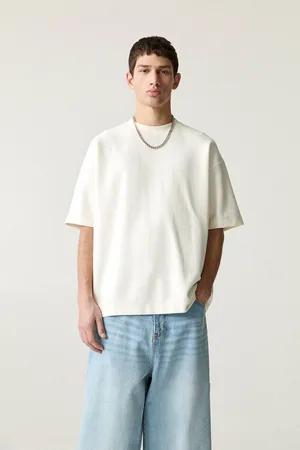Pull&Bear Felpa A Maniche Corte Con Struttura