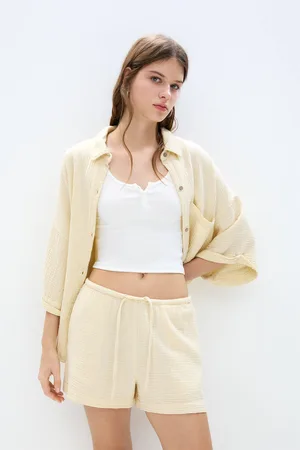 Pull&Bear Bermuda Con Texture