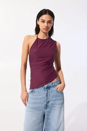 Pull&Bear Top Asimmetrico Con Spallina