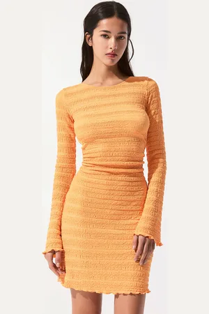Pull&Bear Vestito Corto A Maniche Lunghe
