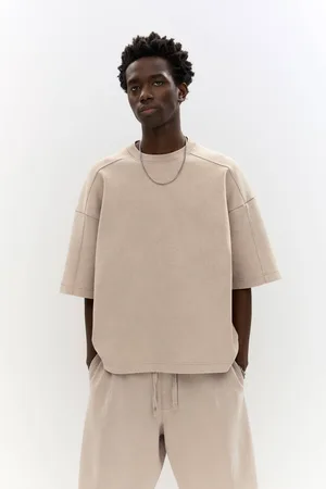 Pull&Bear Felpa A Maniche Corte Boxy