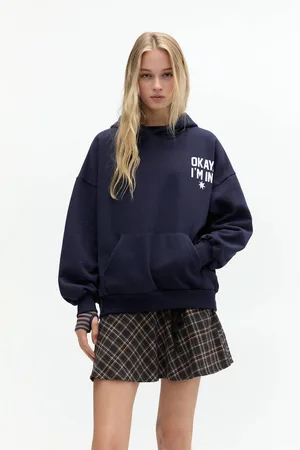 Pull&Bear Felpa Con Cappuccio I Am In