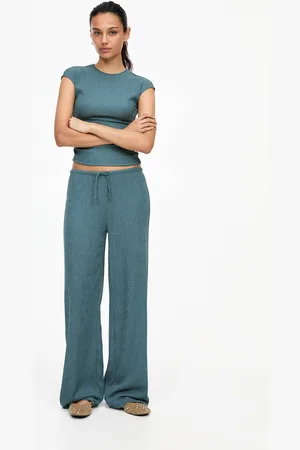 Pull&Bear Pantaloni Wide Leg In Crêpe