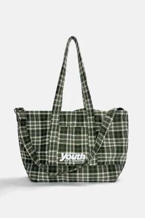 Pull&Bear Borsa Shopper A Quadri