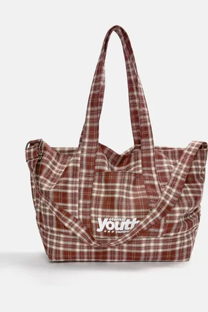 Pull&Bear Borsa Shopper A Quadri