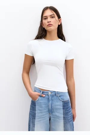 Pull&Bear Maglietta In Poliammide A Maniche Corte