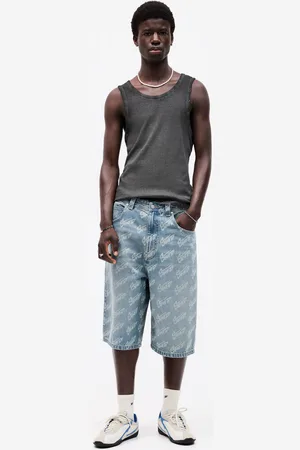 Pull&Bear Bermuda Di Jeans Skater Stwd