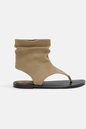 Pull&Bear Sandali A Stivaletto In Pelle