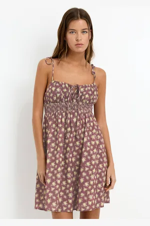 Pull&Bear Vestito Corto Fiori