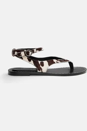 Pull&Bear Sandali Bassi In Pelle Mucca