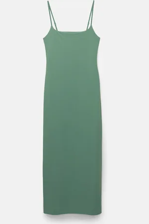 Pull&Bear Vestito Midi Poliammide