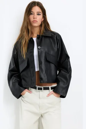 Pull&Bear Giacca Leggera 100% Pelle