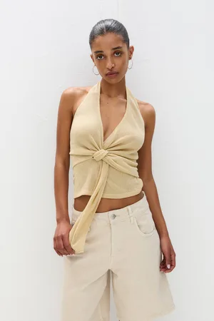 Pull&Bear Top In Maglia Tagliata