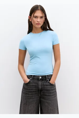 Pull&Bear Maglietta In Poliammide A Maniche Corte