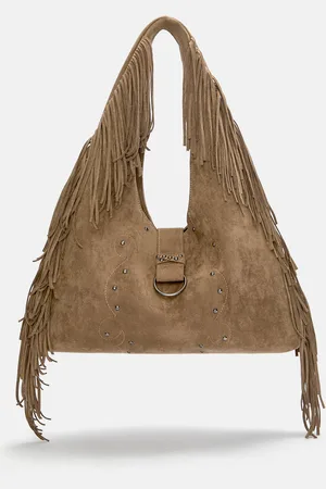 Pull&Bear Borsa Shopper Con Frange