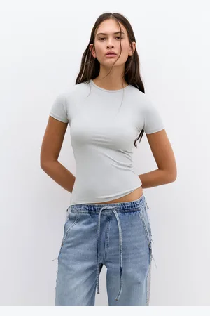 Pull&Bear Maglietta In Poliammide A Maniche Corte