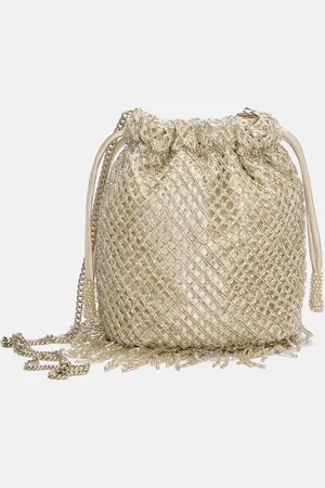 Pull&Bear Borsa A Secchiello Perline
