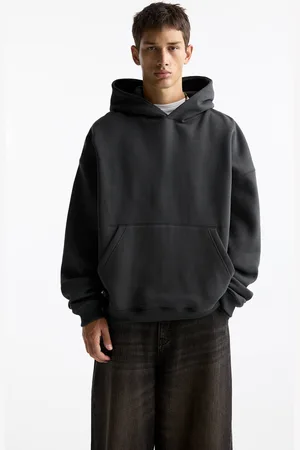 Pull&Bear Felpa Boxy Con Cappuccio