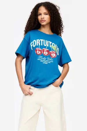Pull&Bear Maglietta Con Stampa Grafica Fortuna