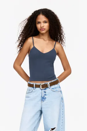 Pull&Bear Top Con Spalline E Scollo A V