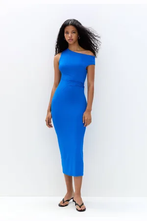 Pull&Bear Vestito Midi Poliammide