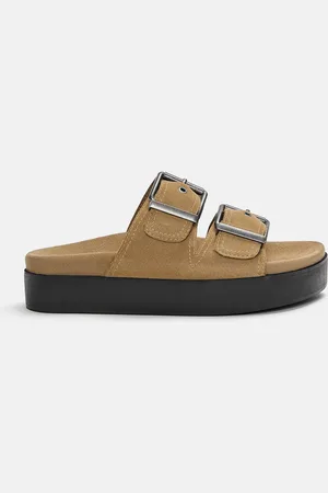 Pull&Bear Sandali Voluminosi Con Fibbie In Pelle