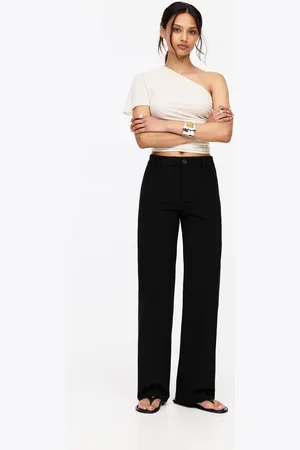 Pull&Bear Pantaloni Eleganti Dritti A Vita Alta