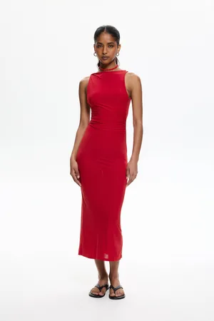 Pull&Bear Vestito Midi Attillato