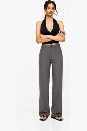 Pull&Bear Pantaloni Eleganti Dritti A Vita Alta