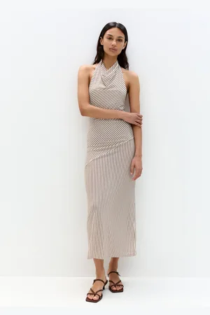 Pull&Bear Vestito Midi Halter