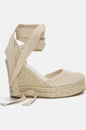Pull&Bear Espadrillas Con Zeppa In Crochet