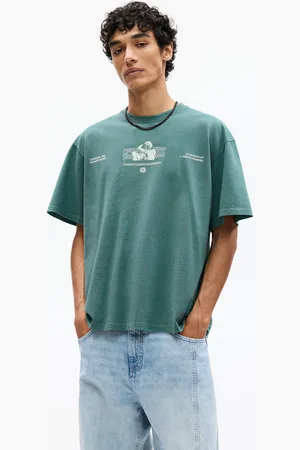 Pull&Bear Maglietta Con Stampa Grafica Le Baiser