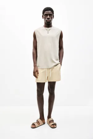 Pull&Bear Costume Da Bagno A Righe Seersucker