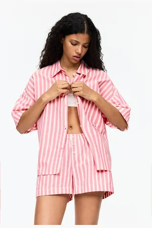 Pull&Bear Camicia A Maniche Corte A Righe
