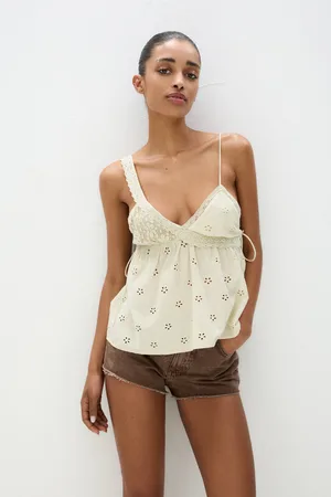 Pull&Bear Top Con Bretelle Asimmetrico